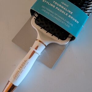 John Frieda White and Gold Styling Paddle Brush